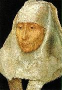 Hans Memling Portrait of an Old Woman oil painting